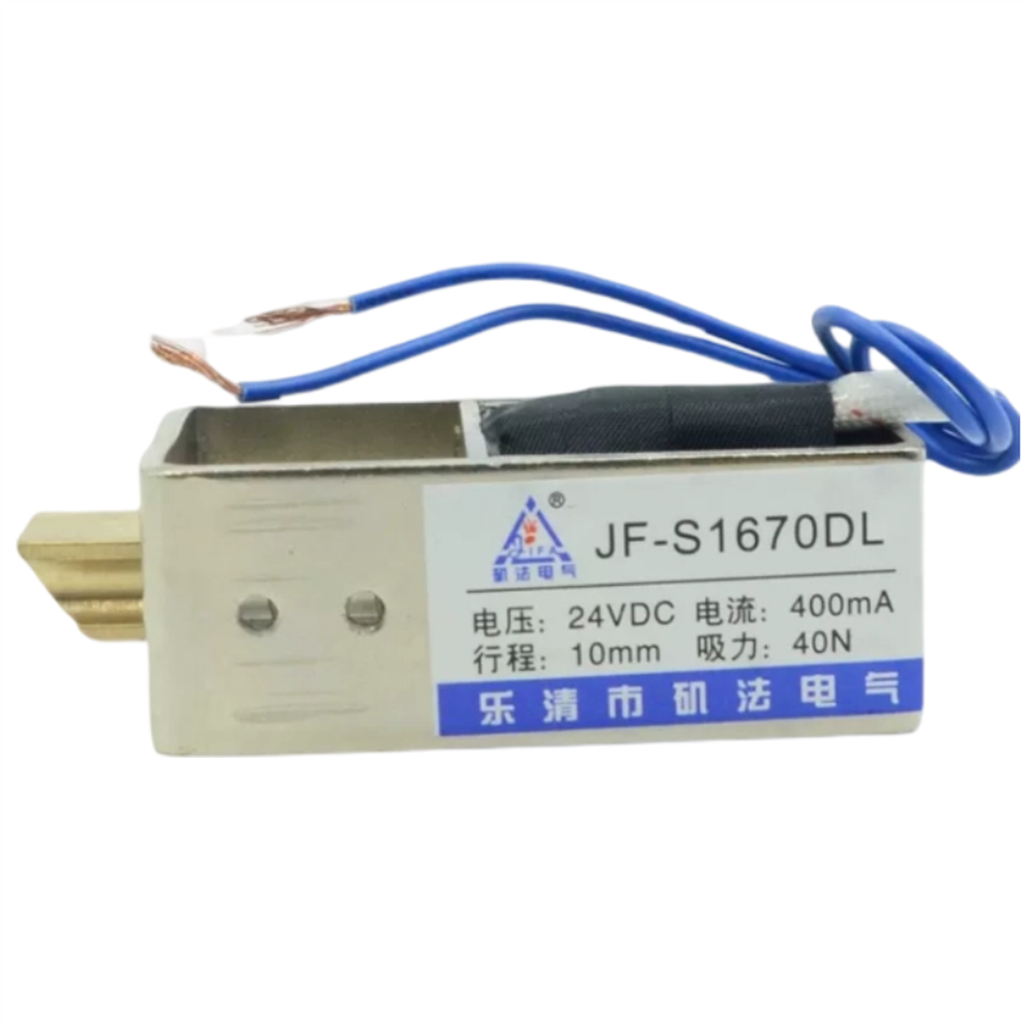 Home Security Safe - Cerradura Eléctrica Lineal de Solenoide de
