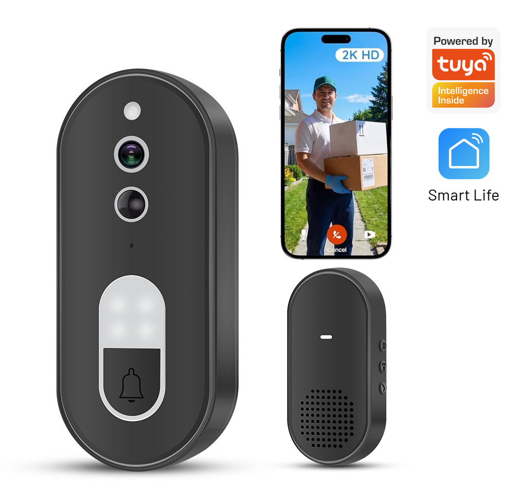 Home Security Prices - Videoportero Inalámbrico WiFi Tuya 1080P HD,