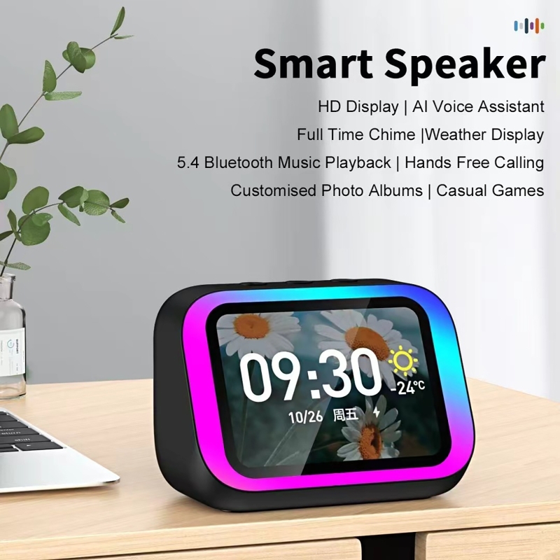 Home Security Electronics - Altavoz Bluetooth con Asistente de Voz