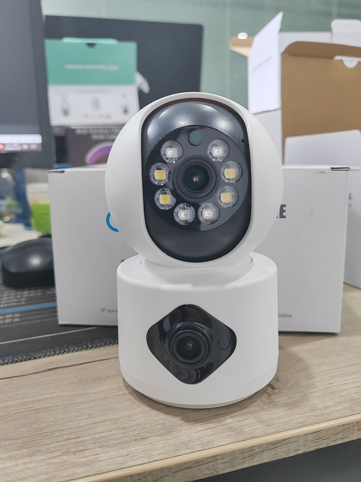 Home Security Ai - YI Lot APP 4MP lente dual
