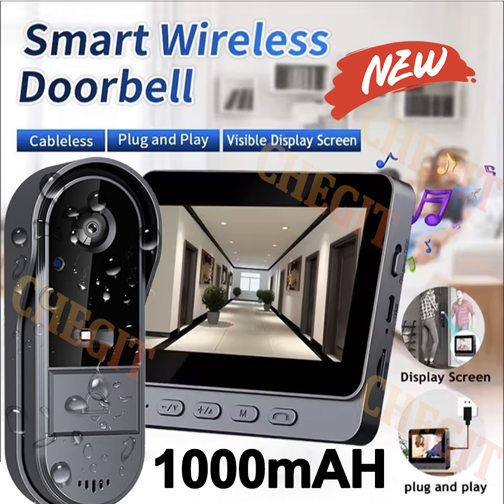 Home Security Prices - Timbre inalámbrico Wifi con cámara, videoportero