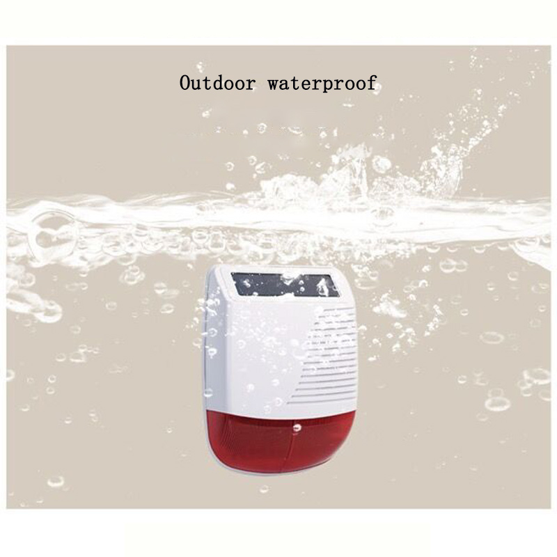 Alarm Siren Outdoor - Alarma Inteligente Inalámbrica para Exteriores de
