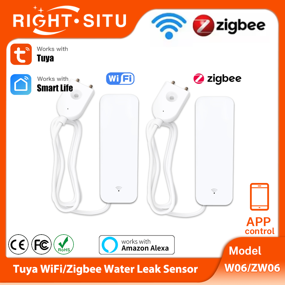 Home Security Tools - Tuya WiFi Zigbee Sensor de agua