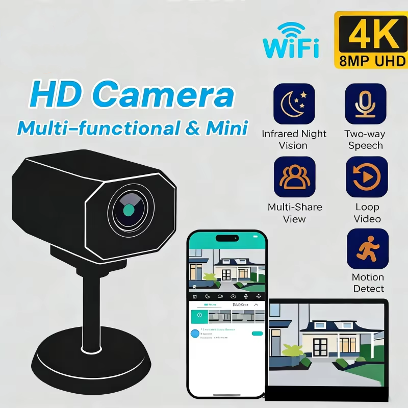Home Security Prices - Cámara de seguridad WiFi 4K HD