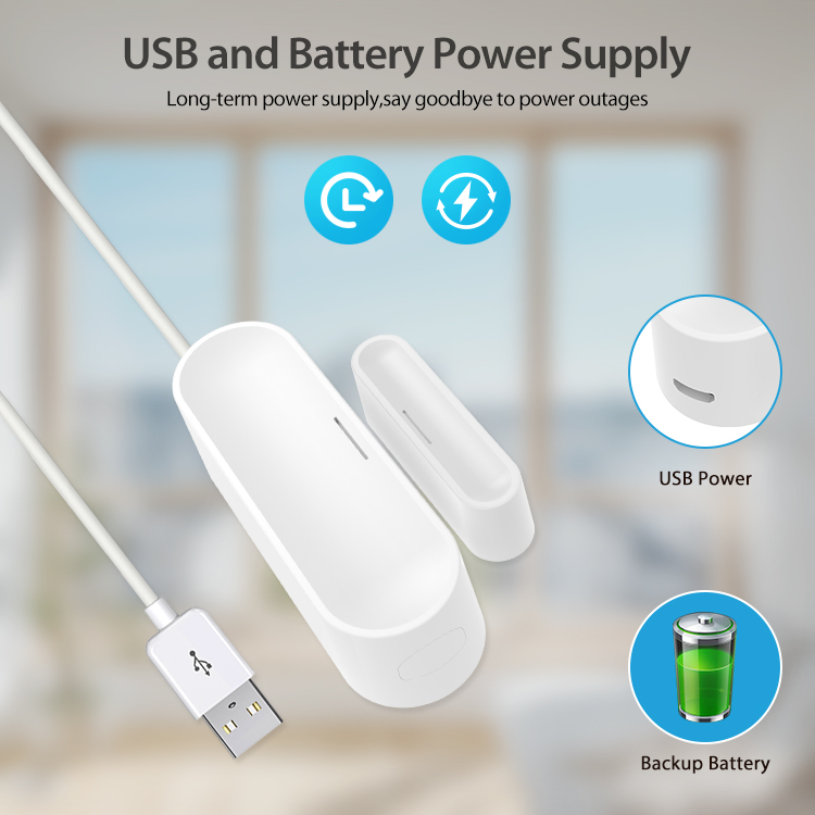 Home Security Battery - Sensor Inteligente Tuya para Puerta y
