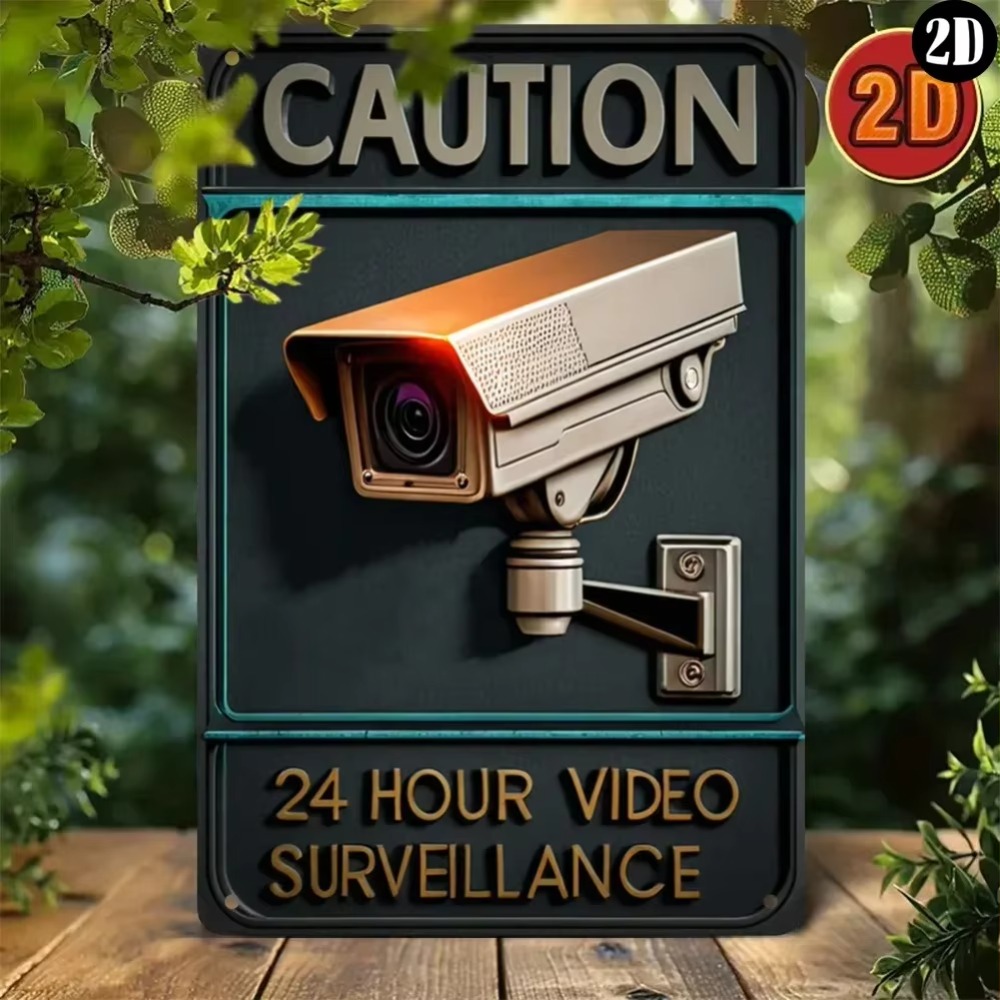 Home Security Options - CamVintagePro ™ Letrero de cámara de