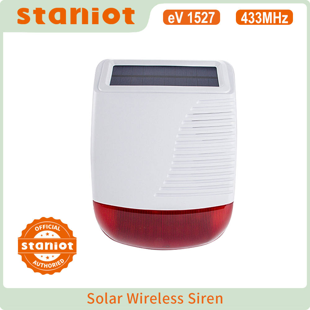 Staniot-sirena estroboscópica  - Alarm Siren Outdoor reseña y precio