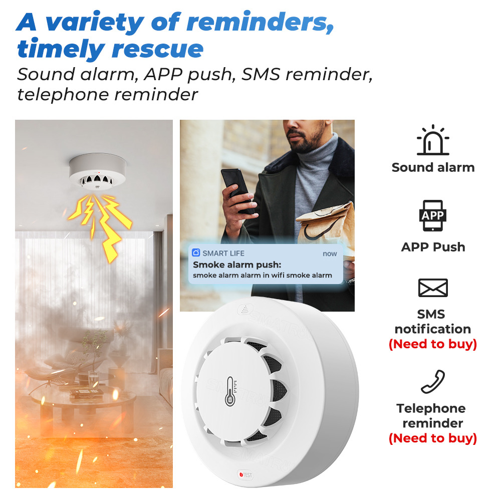 Sensor de Temperatura y Humeda - Home Security With Alarm reseña y precio