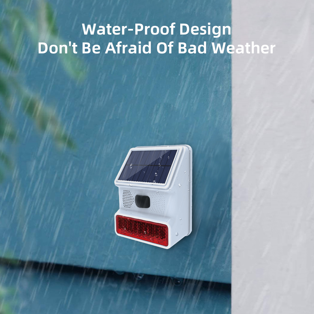 Sirena estroboscópica impermea - Alarm Siren Outdoor reseña y precio