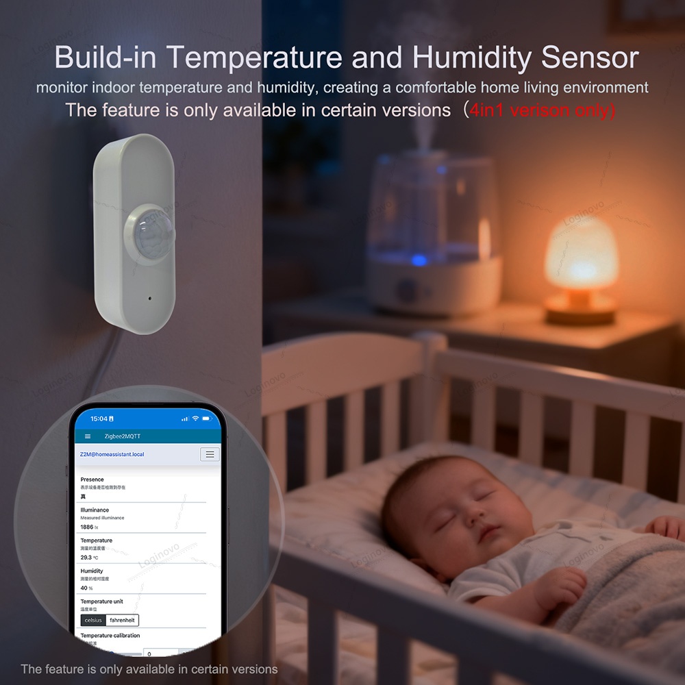 Sensor de Presencia Humana con - Home Security Battery reseña y precio