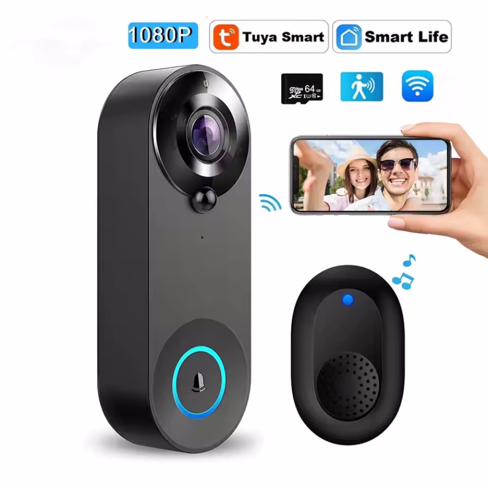 Tuya 1080P timbre inalámbrico  - Home Security Prices reseña y precio