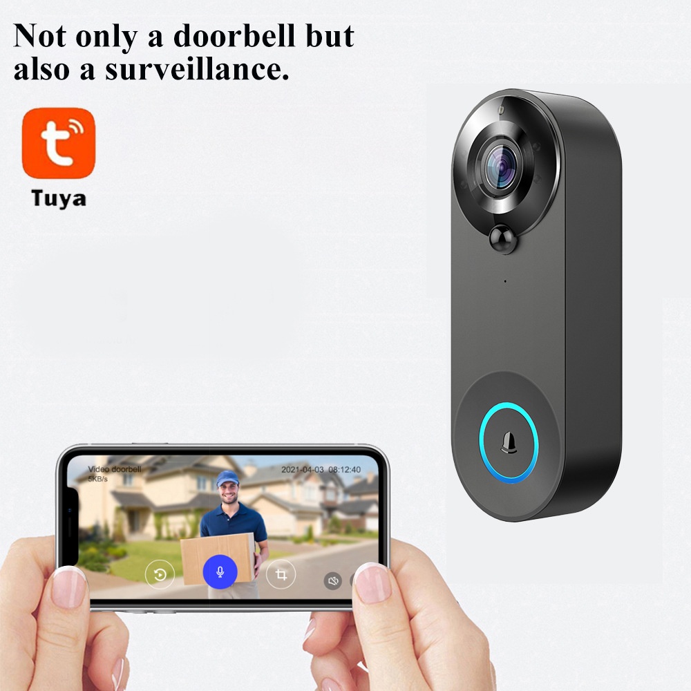 Tuya 1080P timbre inalámbrico  - Home Security Prices reseña y precio