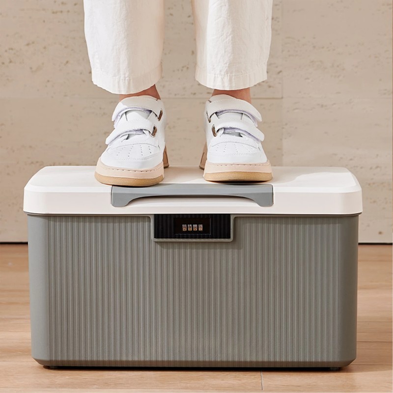 ‌ Caja de almacenamiento con c - Home Security Safe reseña y precio