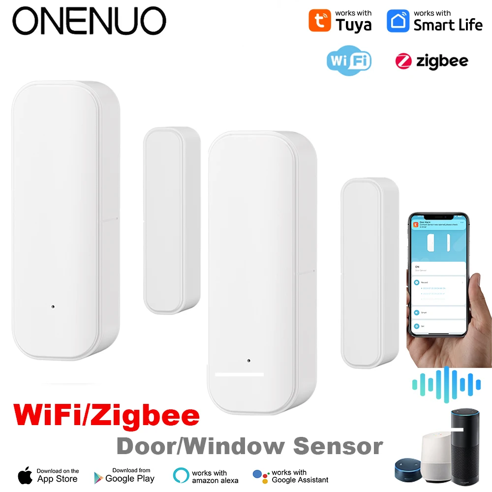Tuya WiFi Zigbee Sensor de pue - Home Security Battery reseña y precio