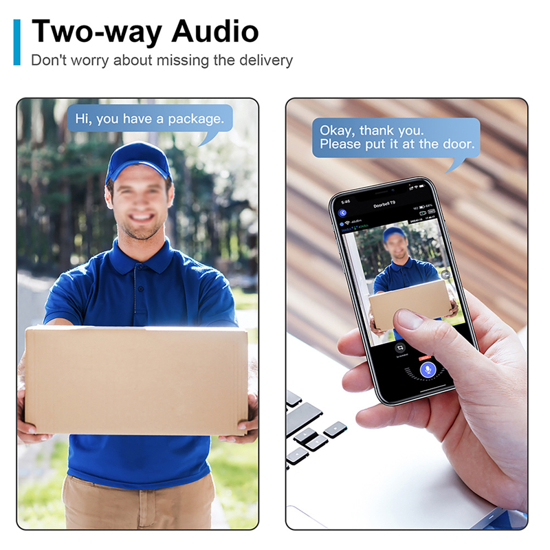 Timbre de puerta con vídeo int - Home Security Prices reseña y precio