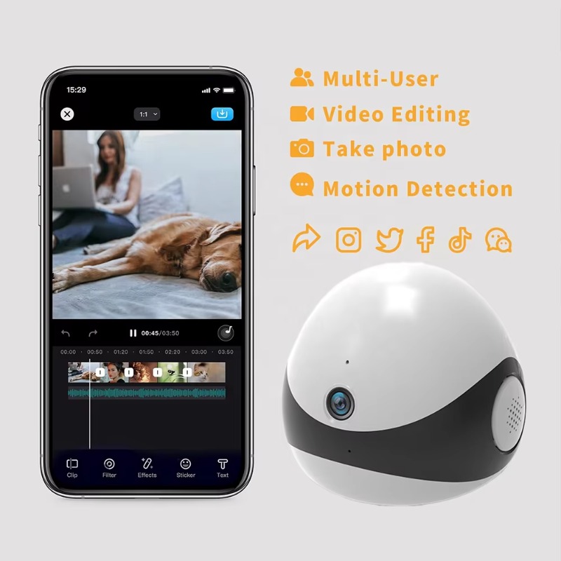 Cámara Robot Inalámbrica 2K HD - Home Security Ai reseña y precio
