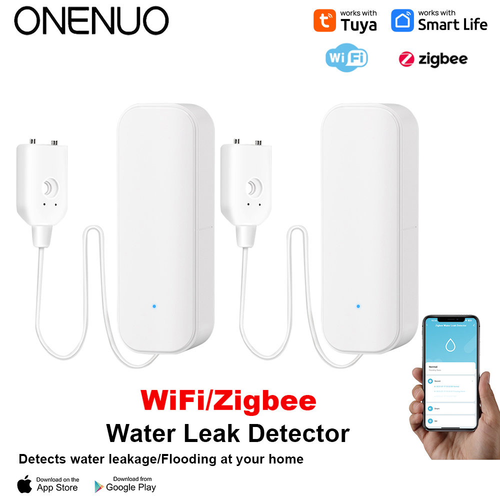 Sensor de agua WiFi/Zigbee, al - Home Security Tools reseña y precio