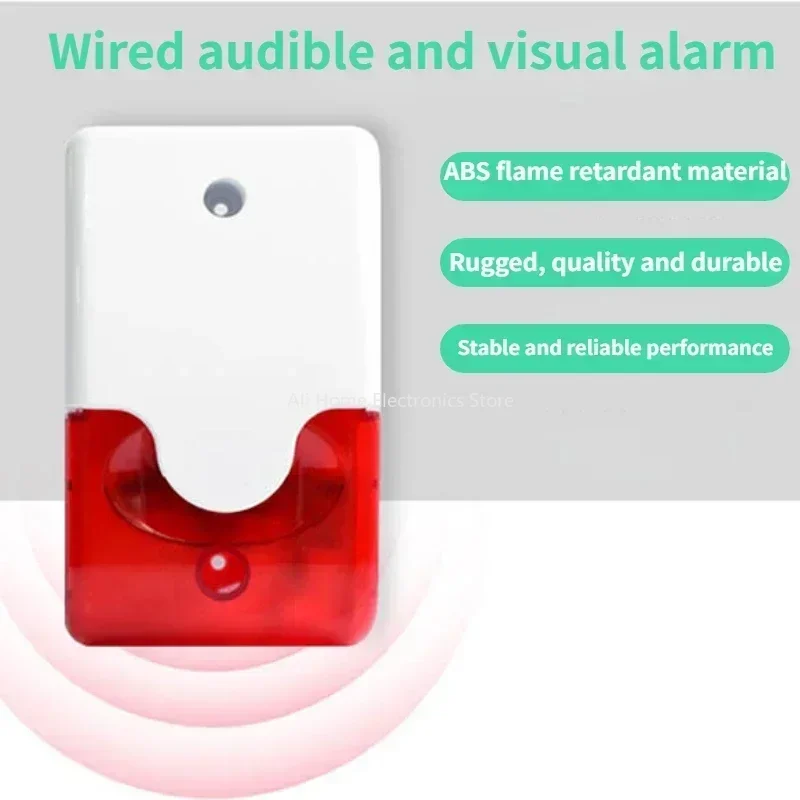 Sirena estroboscópica de alarm - Alarm Siren Outdoor reseña y precio