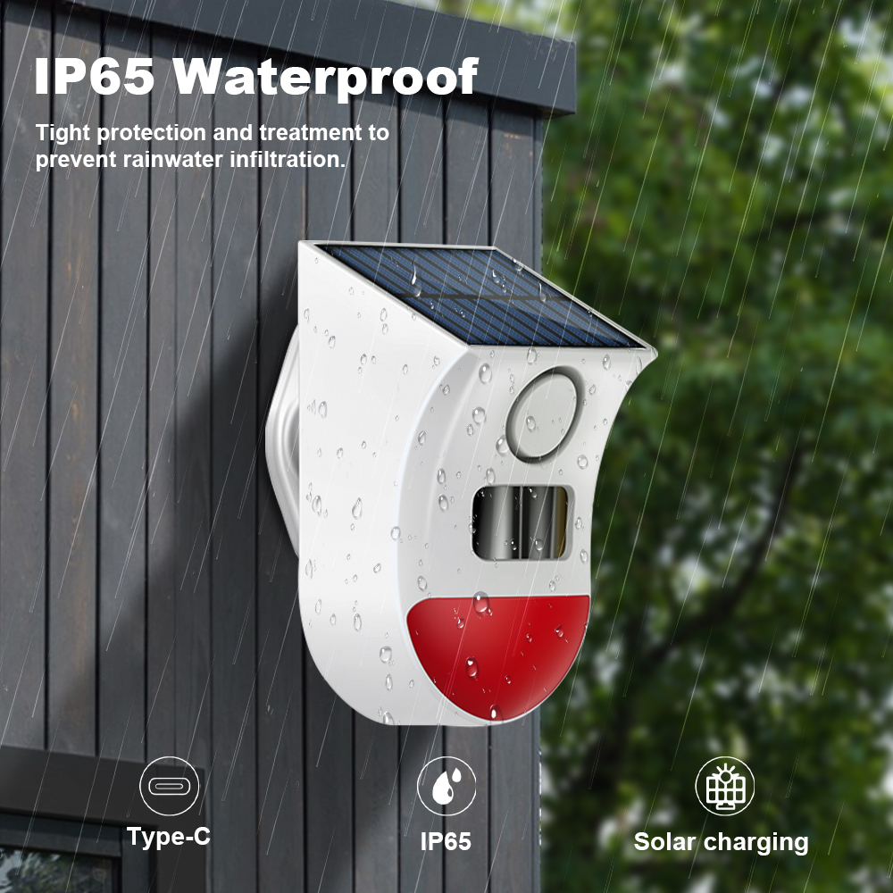 Sirena de Alarma Solar Tuya Zi - Alarm Siren Outdoor reseña y precio