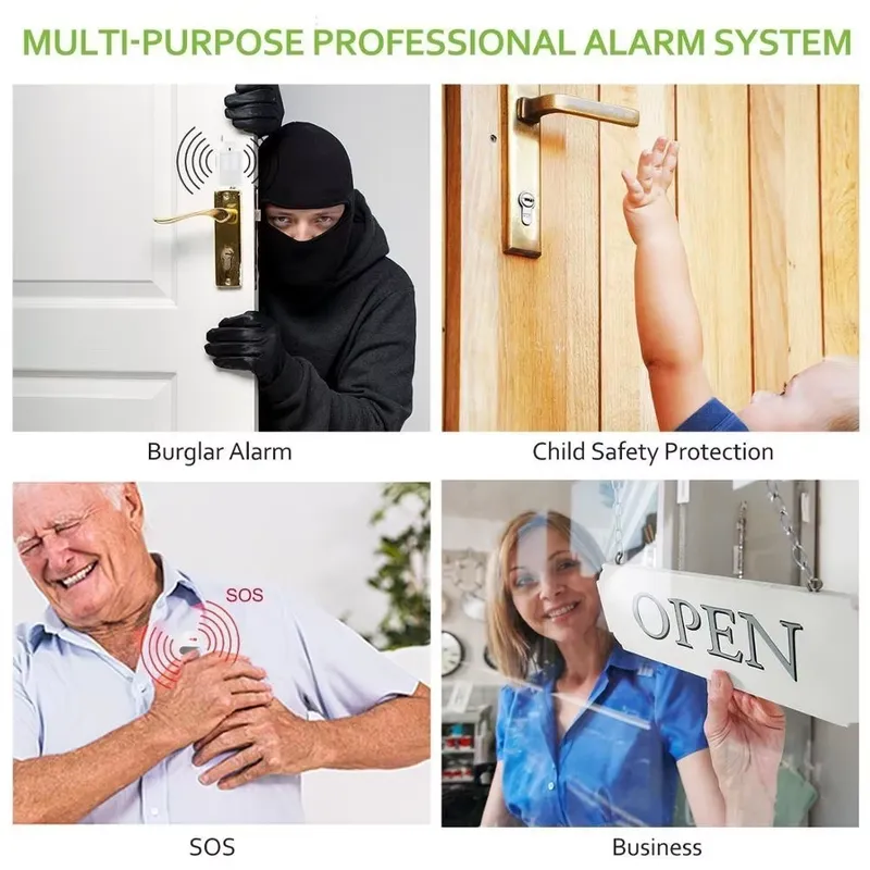 Kit de Alarma Antirrobo para C - Home Security With Alarm reseña y precio