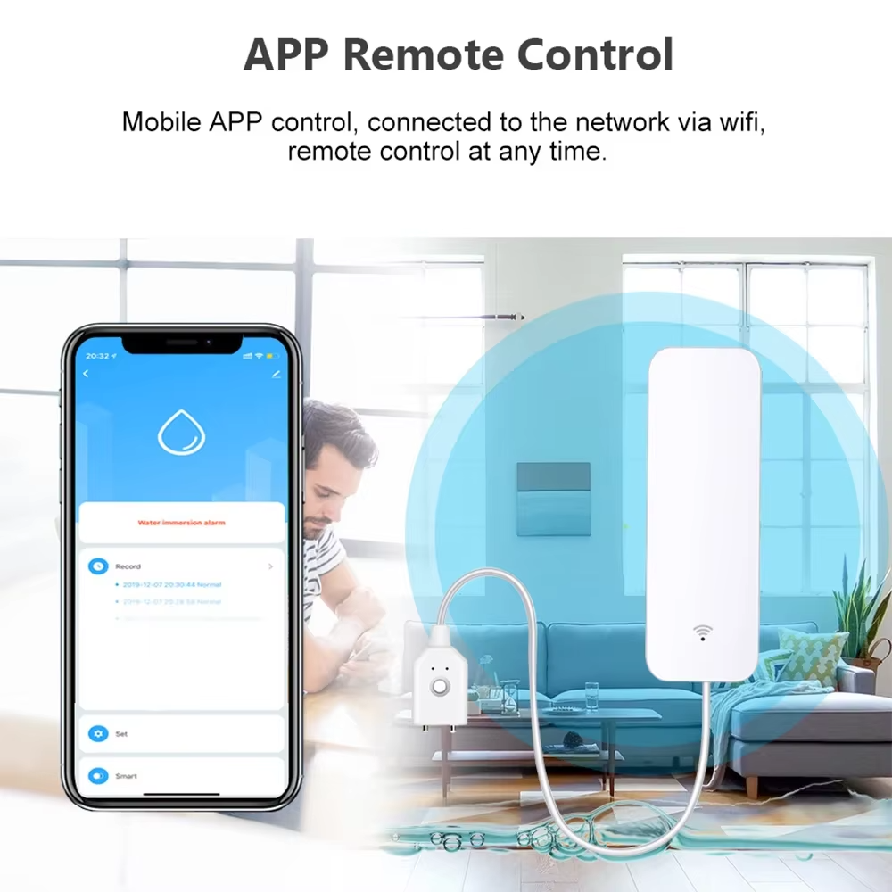 Sensor de Fugas de Agua ZigBee - Home Security Tools reseña y precio