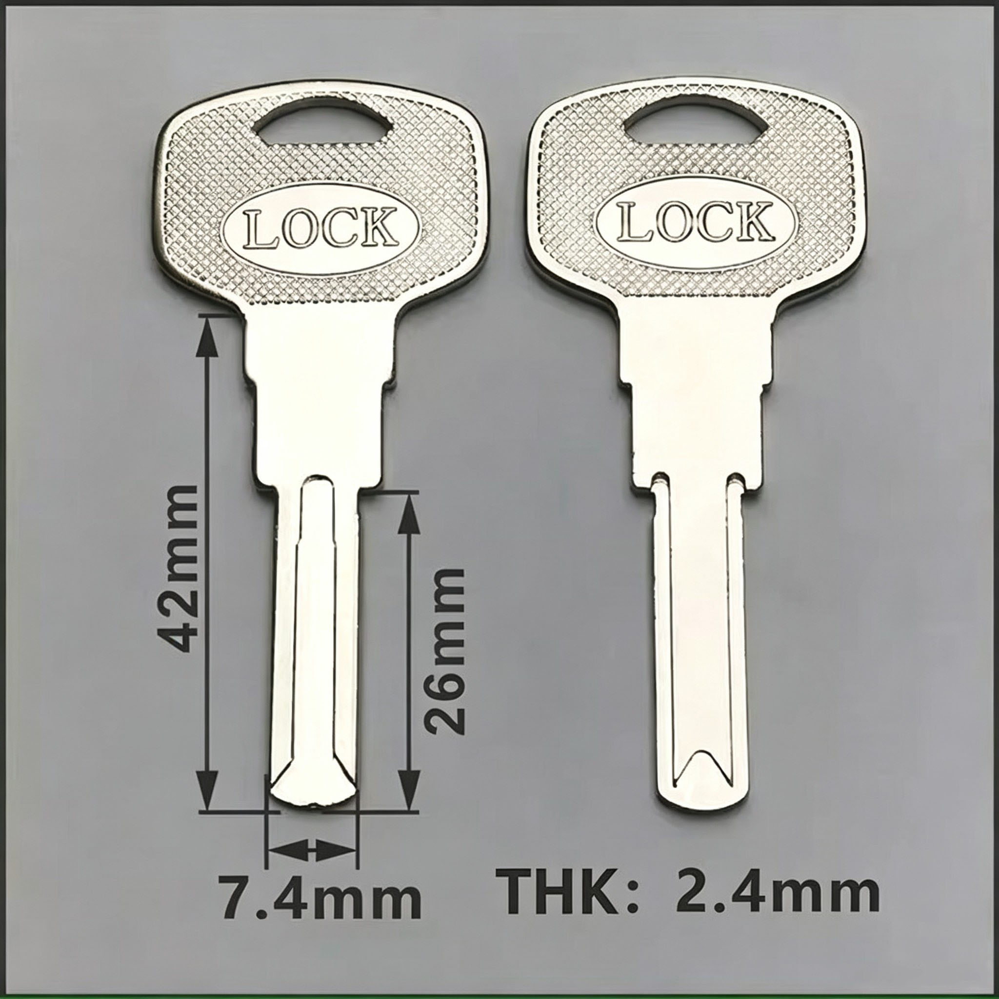 10 unidades de llaves en bruto - Home Security Electronics reseña y precio