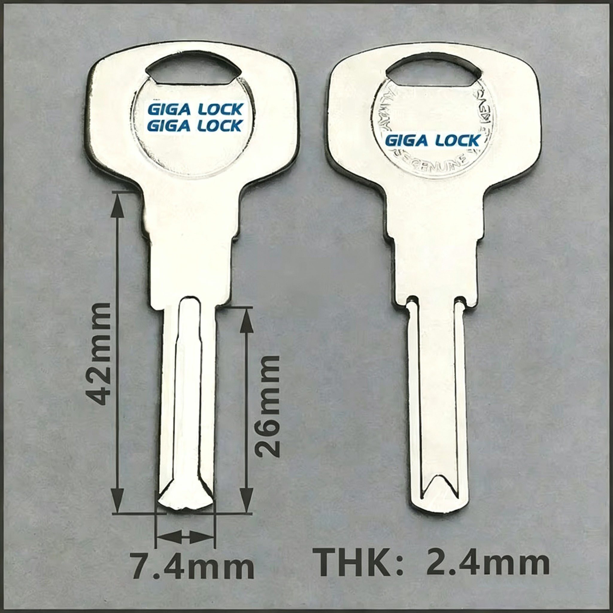 10 unidades de llaves en bruto - Home Security Electronics reseña y precio