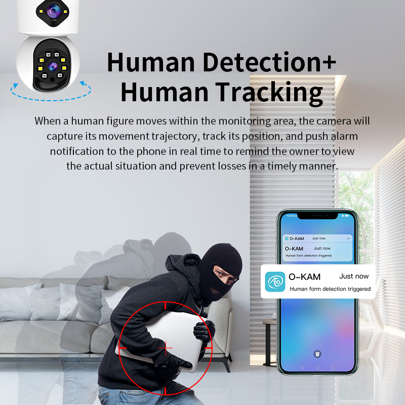 YI Lot APP 4MP lente dual a to - Home Security Ai reseña y precio