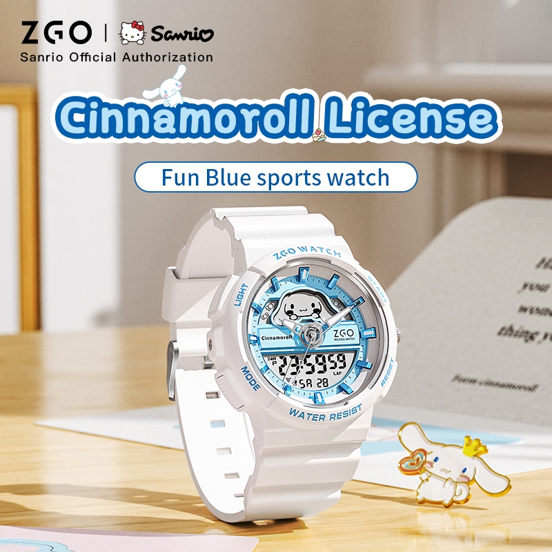 Reloj electrónico ZGO X Sanrio - Home Security Electronics reseña y precio
