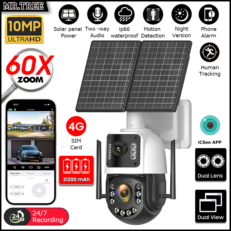 Cámara de seguridad Solar AOV  - Home Security Battery reseña y precio