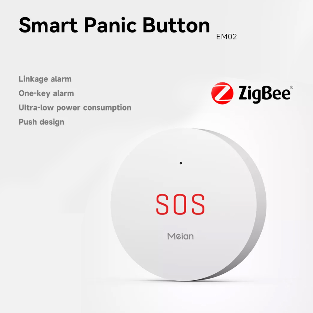 Zigbee-botón de emergencia Tuy - Home Security Tips reseña y precio