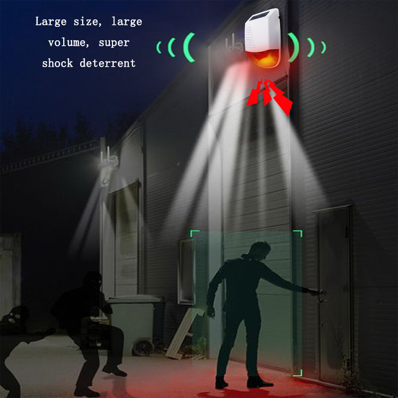 Alarma Inteligente Inalámbrica - Alarm Siren Outdoor reseña y precio