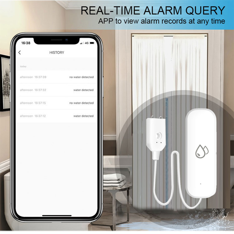 Sensor de Alarma de Fugas de A - Home Security With Monitoring reseña y precio