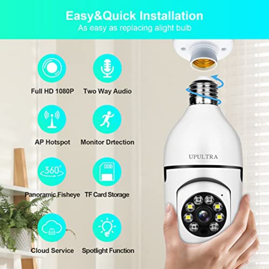 Cámara de seguridad inalámbric - Home Security With Alarm reseña y precio