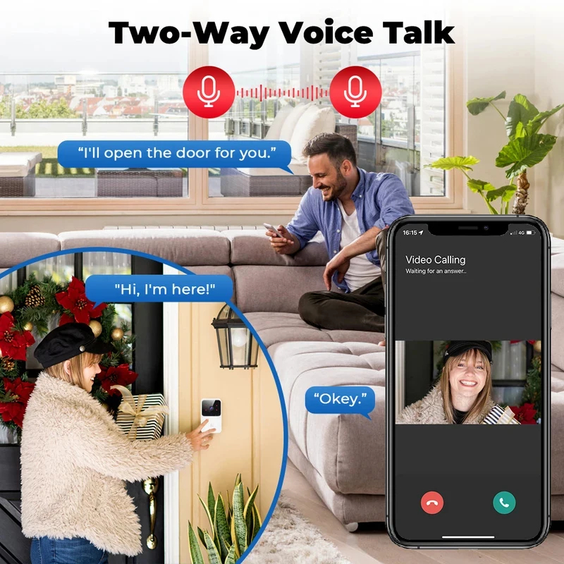 Videoportero WiFi Inteligente  - Home Security Prices reseña y precio