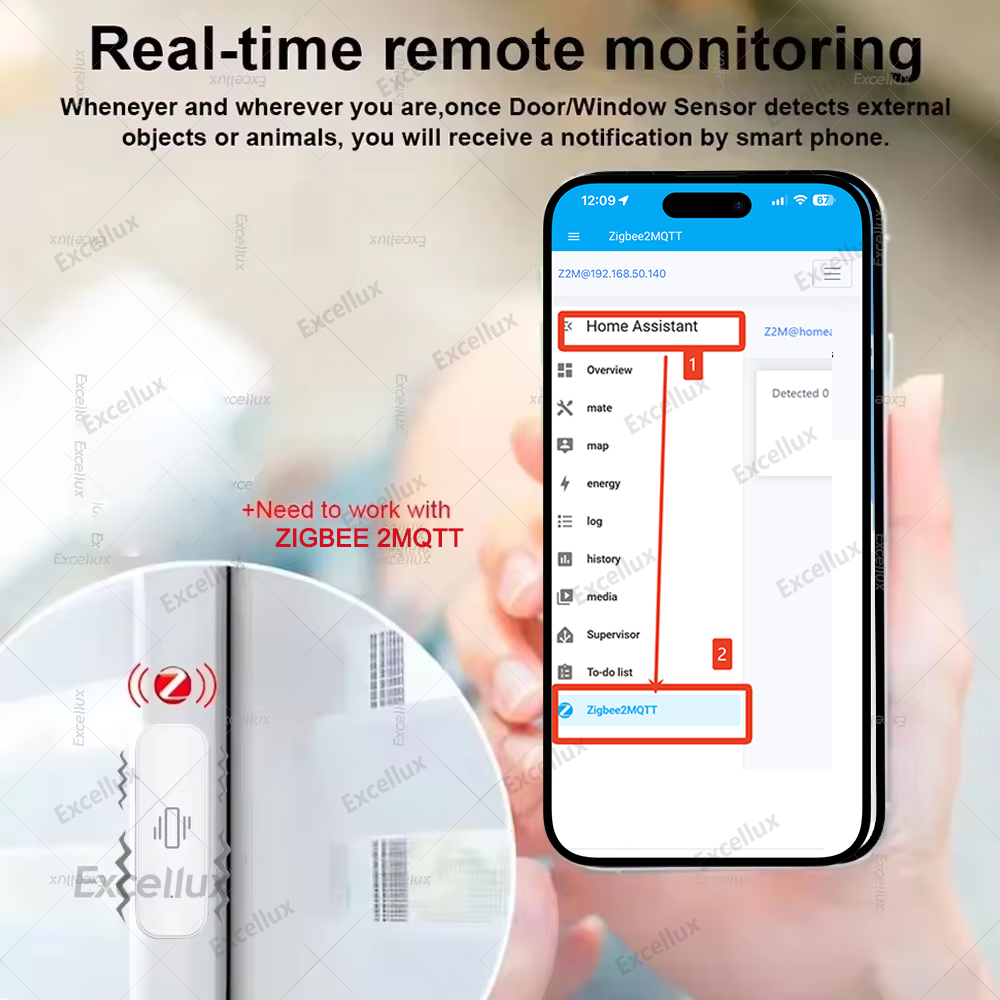 Sensor de vibración inteligent - Home Security With Alarm reseña y precio