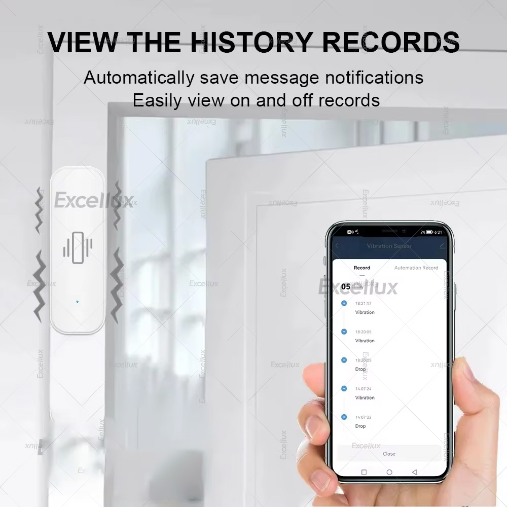 Sensor de vibración inteligent - Home Security With Alarm reseña y precio