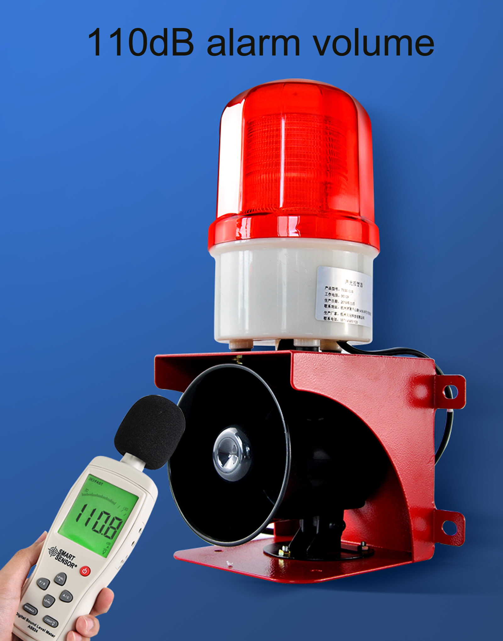 Sirena de alarma Industrial pa - Alarm Siren Outdoor reseña y precio