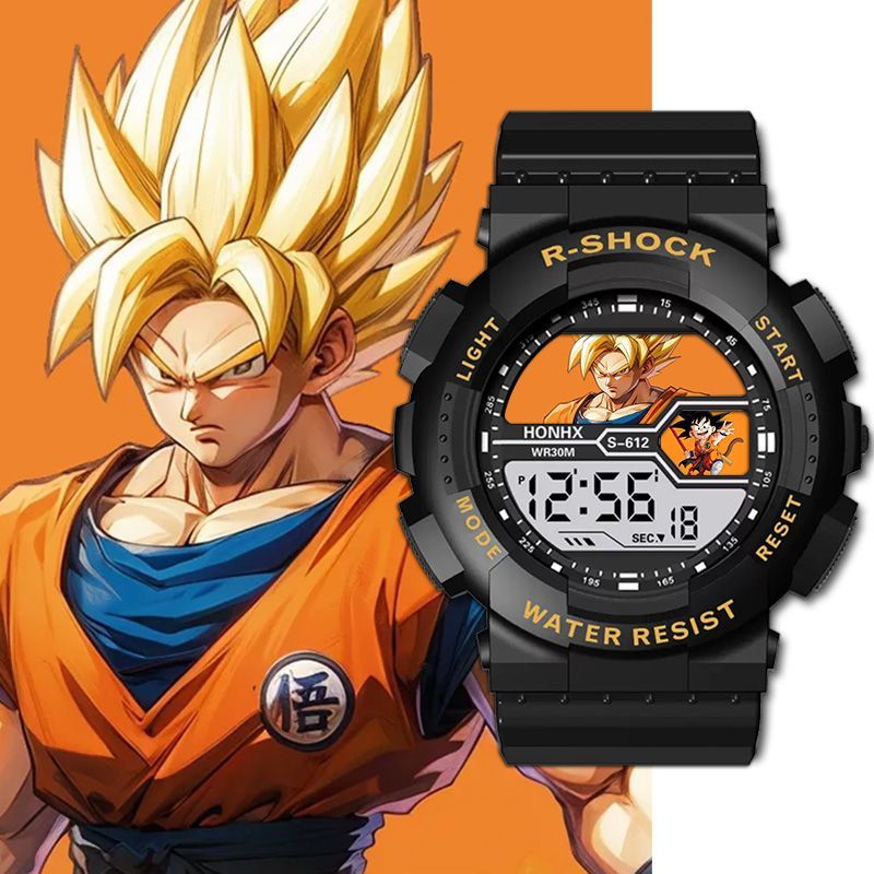 Reloj para niños Dragon Ball,  - Home Security Electronics reseña y precio
