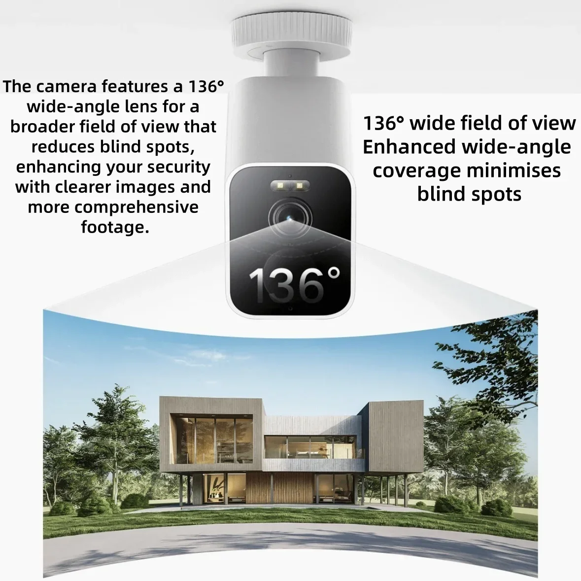 Xiaomi BW500 cámara exterior 2 - Home Security Ai reseña y precio