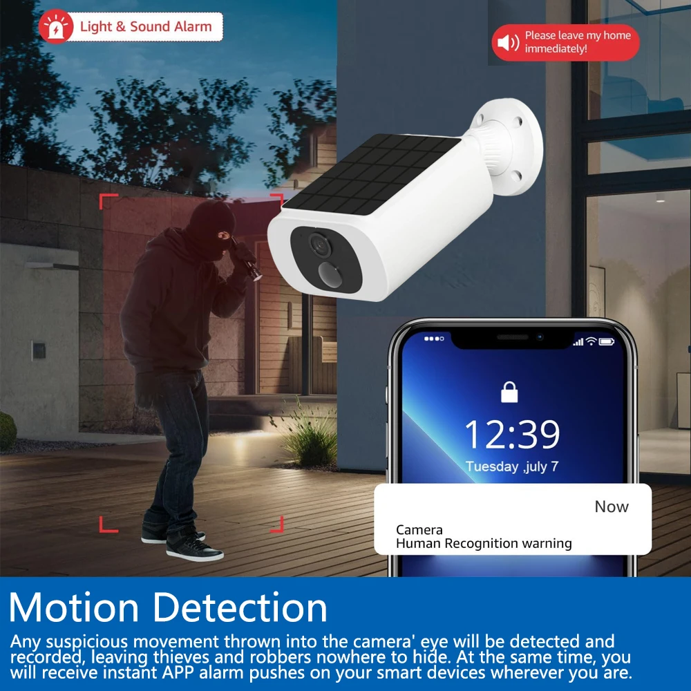 Cámara de seguridad Solar Tuya - Home Security Battery reseña y precio