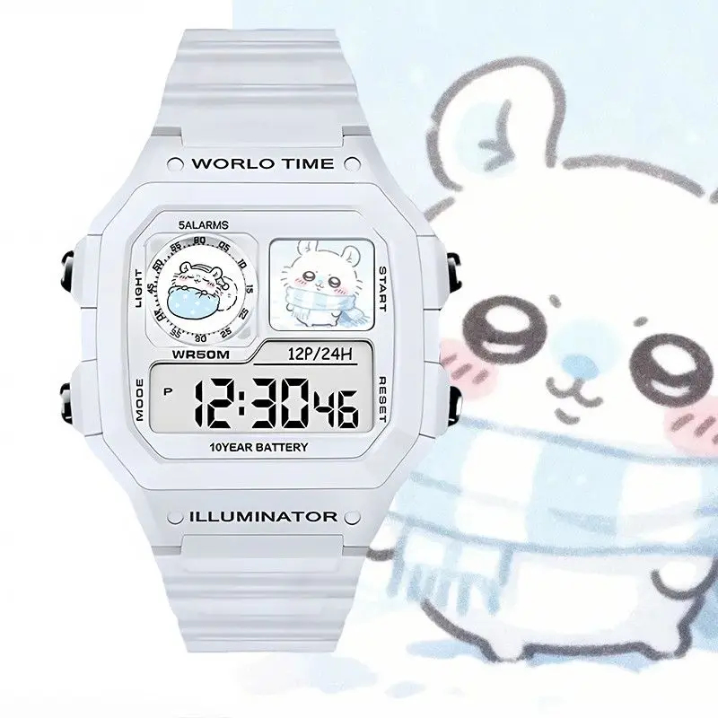 Reloj Digital Kawaii Chiikawa  - Home Security Electronics reseña y precio