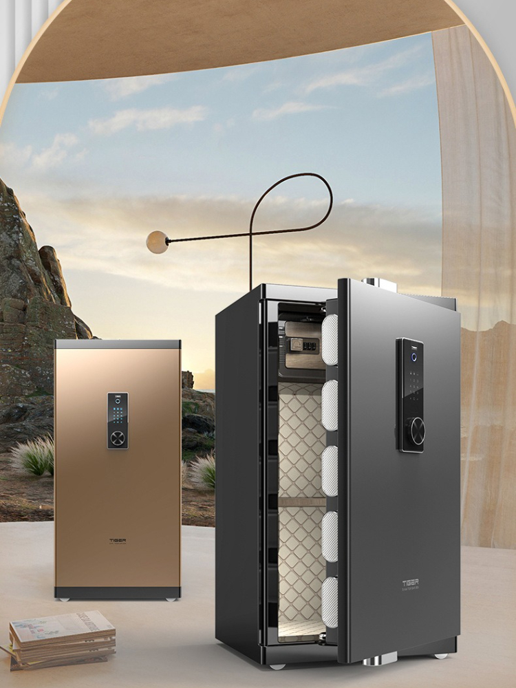 Gran huella digital de segurid - Home Security Safe reseña y precio