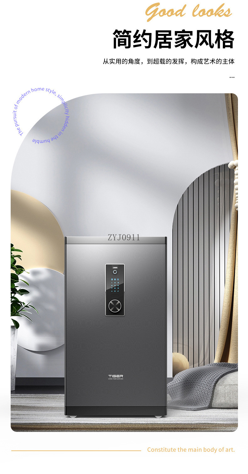 Gran huella digital de segurid - Home Security Safe reseña y precio