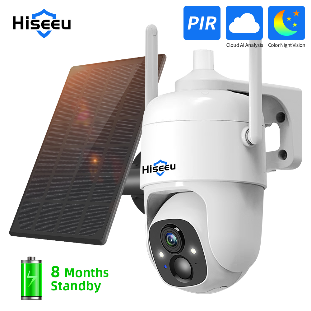 Hiseeu 3MP Cloud AI WiFi Video - Home Security Cameras Wireless reseña y precio