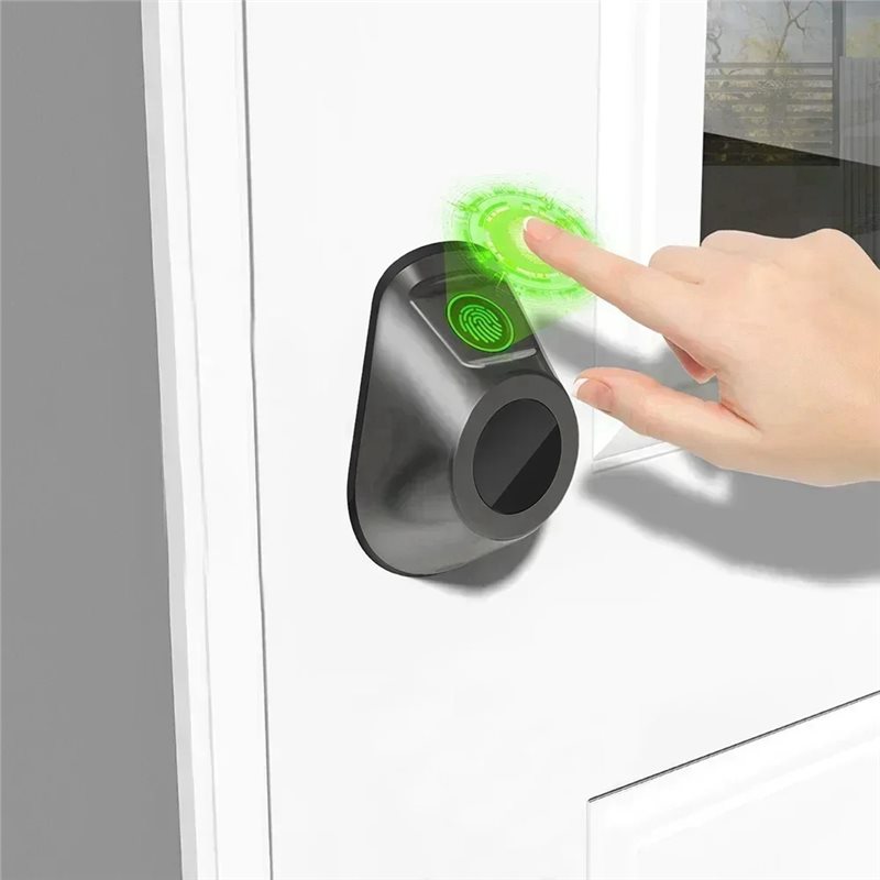 Cerradura de puerta con huella - Home Security Options reseña y precio
