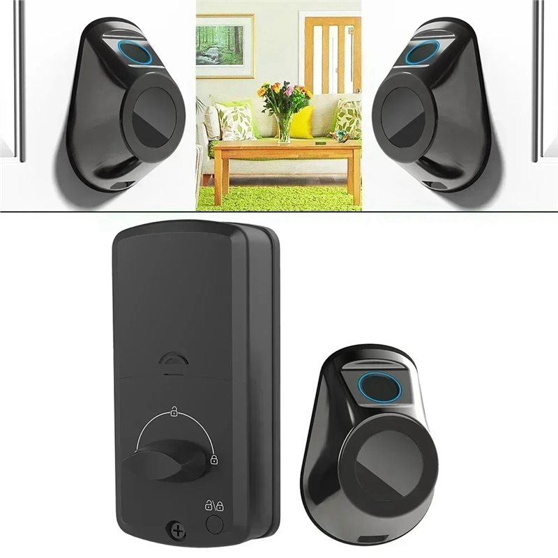 Cerradura de puerta con huella - Home Security Options reseña y precio