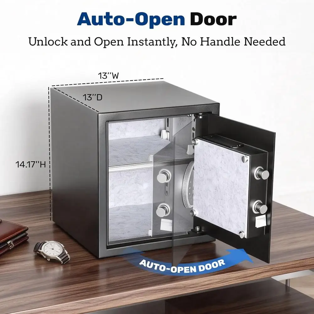 Caja Fuerte Biométrica de Aper - Home Security Safe reseña y precio