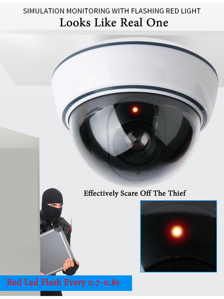 Cámara domo falsa creativa en  - Home Security Tips reseña y precio