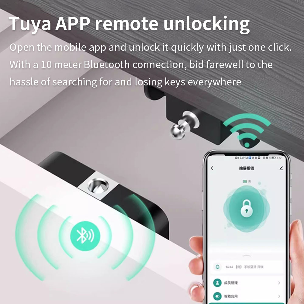Tuya-cerradura de gabinete ocu - Home Security Electronics reseña y precio